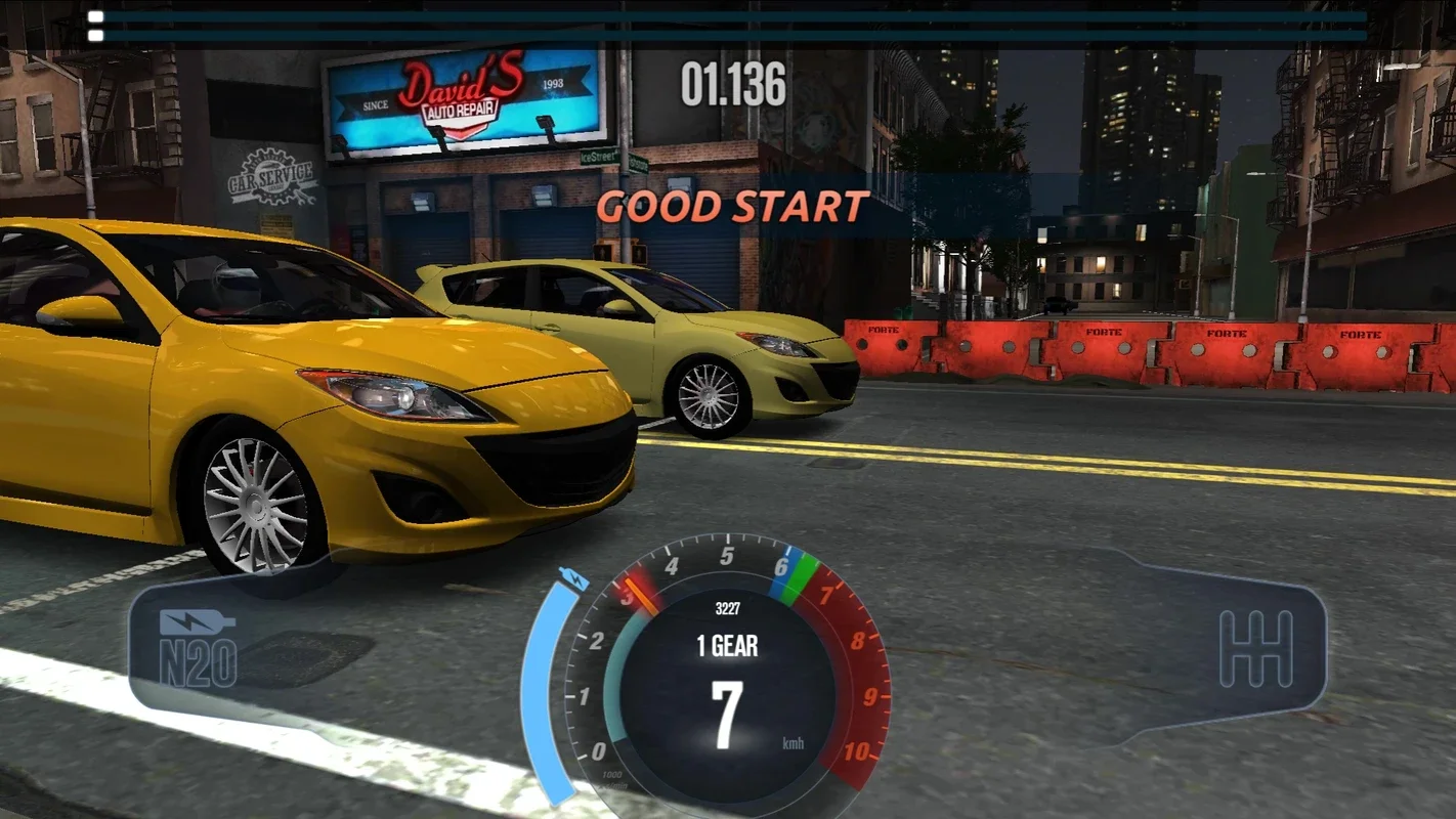 Drag Battle 2 for Android: Intense 10 - Second Races