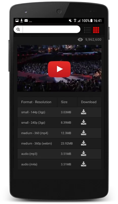 YouTube MP4 for Android: Download Popular Videos