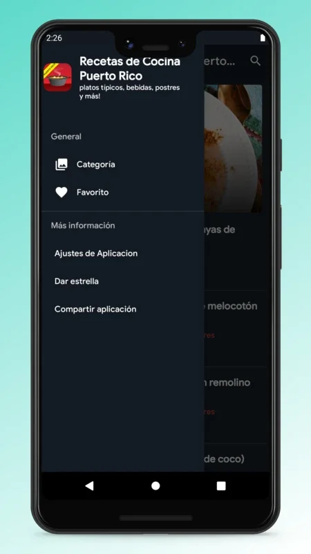 Puerto Rican Recipes - Food App for Android: Diverse Delicacies