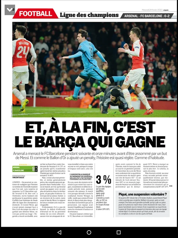 L’Équipe for Android: Comprehensive Sports Coverage