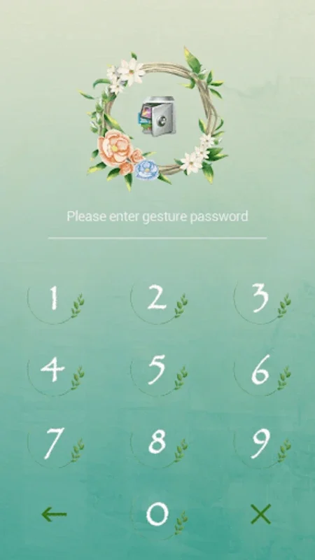 AppLock Theme Garland for Android: Enhance Security