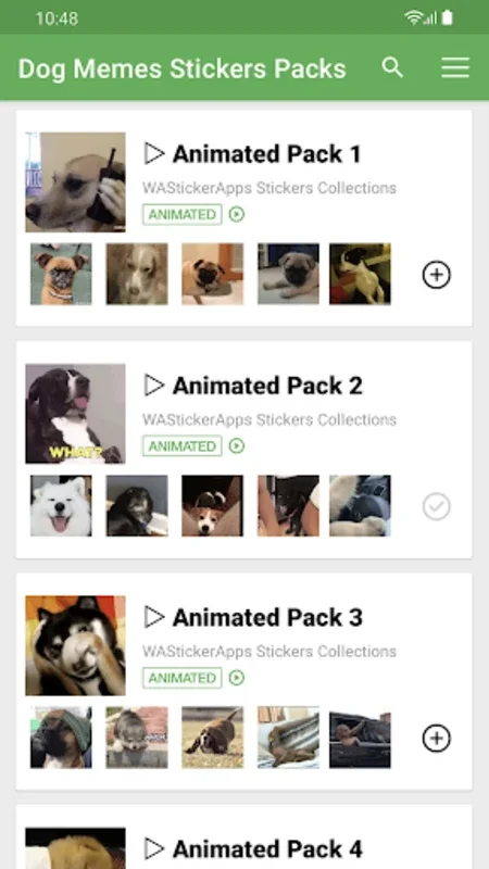 Stickers Dog Memes for Android - No Downloading Required