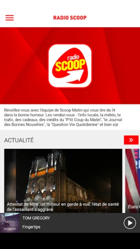 Radio SCOOP for Android - Stream Diverse Content