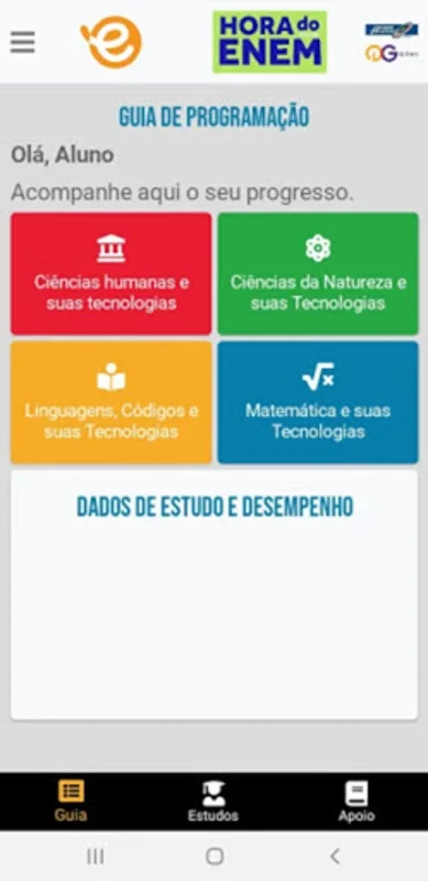 Hora do ENEM for Android - Comprehensive ENEM Prep