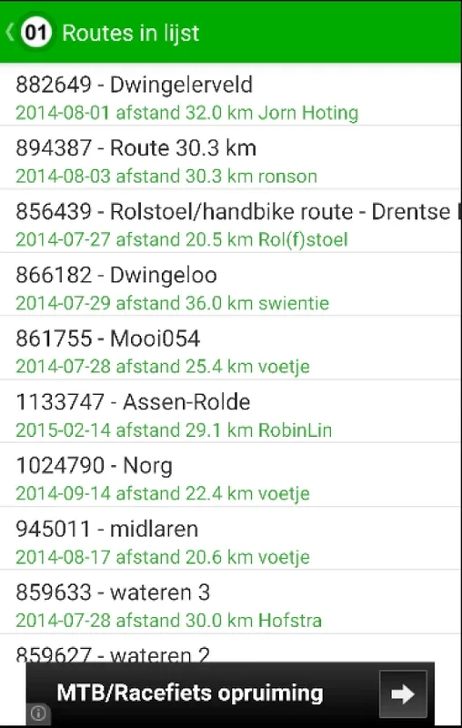 Fietsknoop for Android - The Ultimate Cycling App