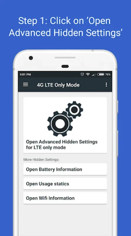 4G LTE Only Mode for Android - Boost Connectivity