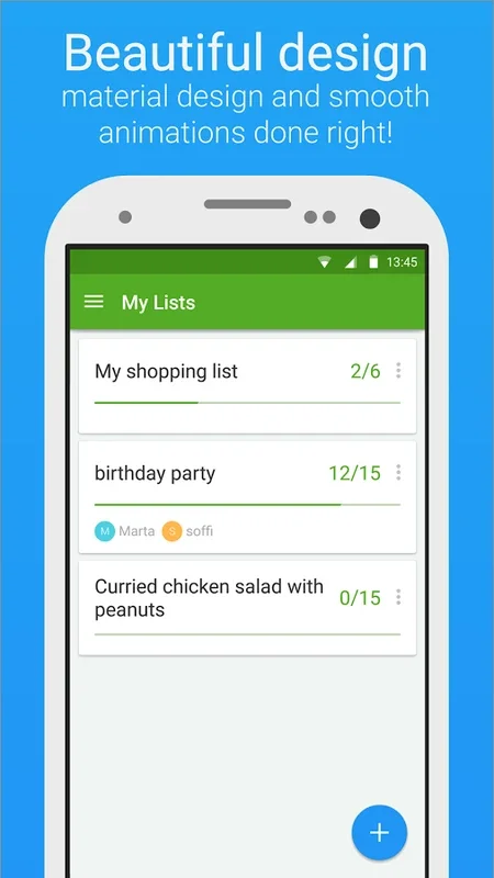 Listonic for Android - A Great Grocery List and Planning App