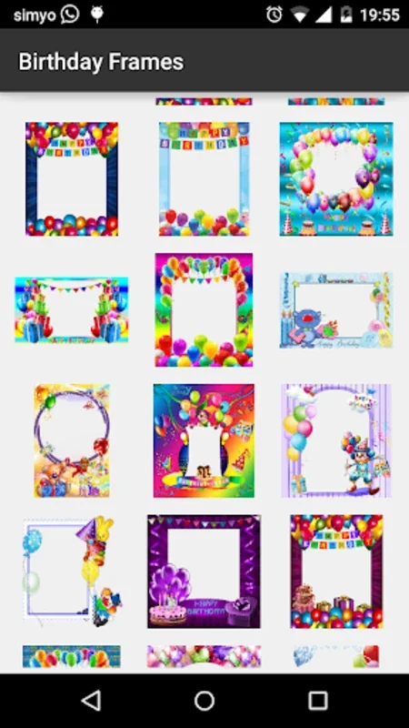 Birthday photo frames for Android - Add Festive Frames to Your Photos