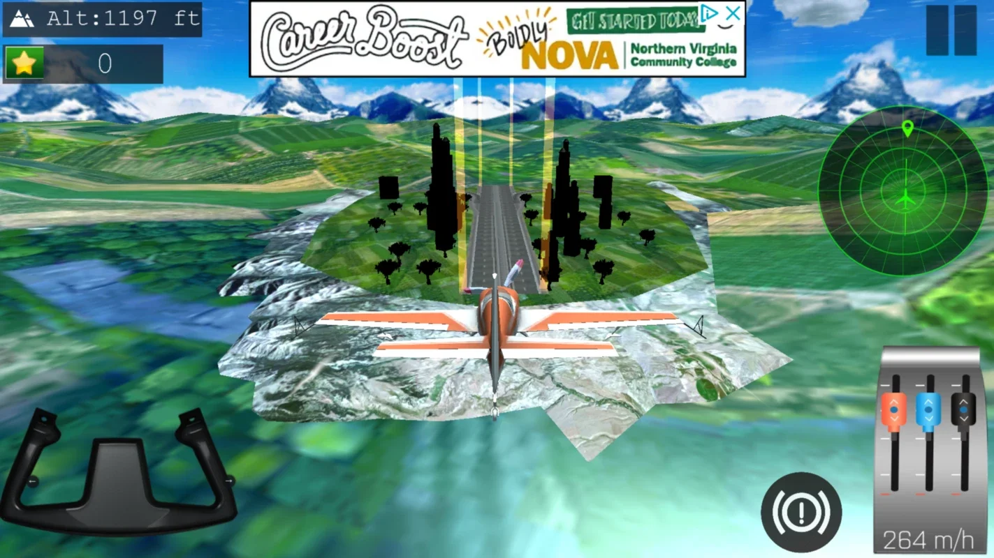 Plane Flight Simulator for Android - Immersive Flying