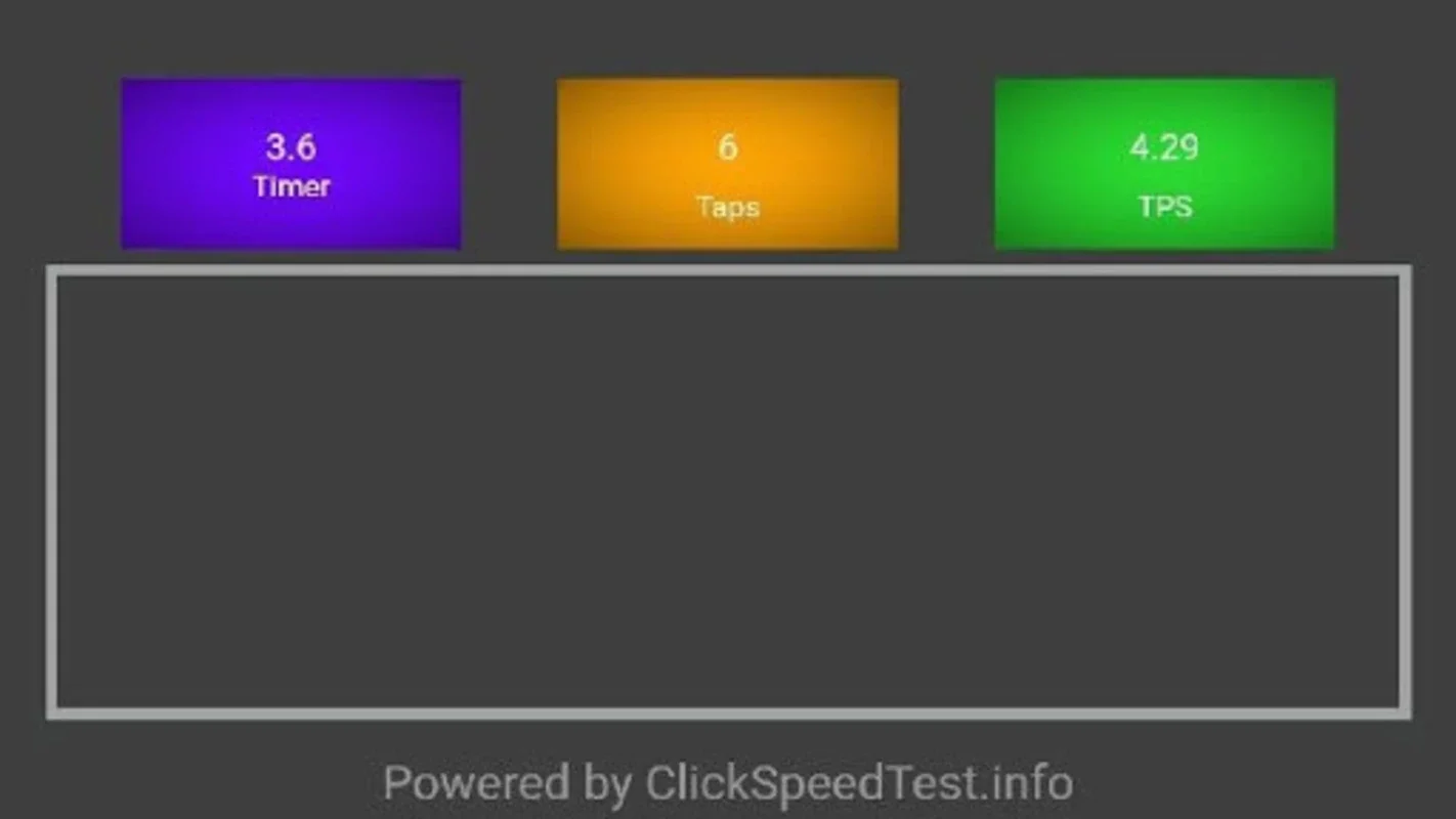 CPS Click Speed Test for Android - Measure Your Clicking Speed