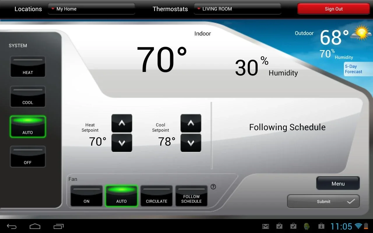 Thermostat for Android: Unparalleled Climate Control