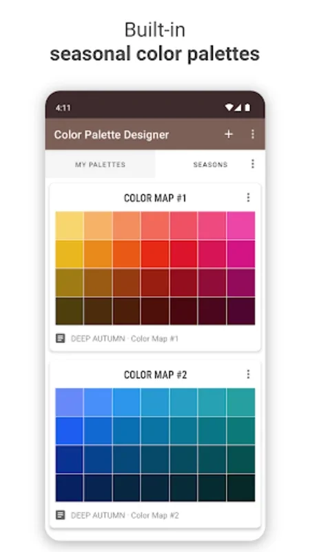 Color Palette Designer for Android - Download the APK from AppHuts