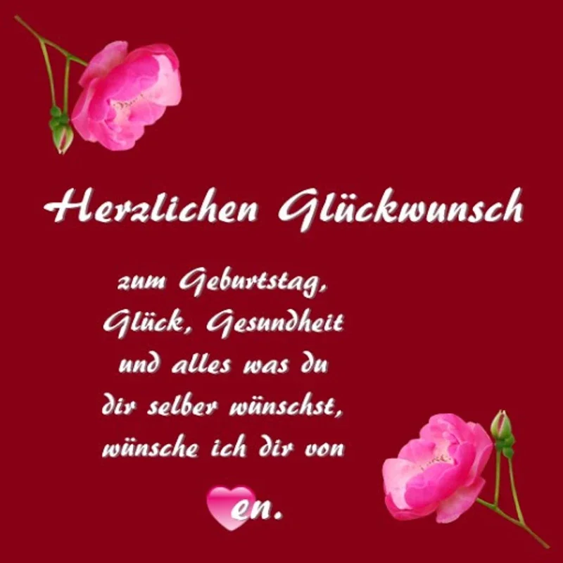 Glückwünsche zum geburtstag for Android - Easy Birthday Wishes