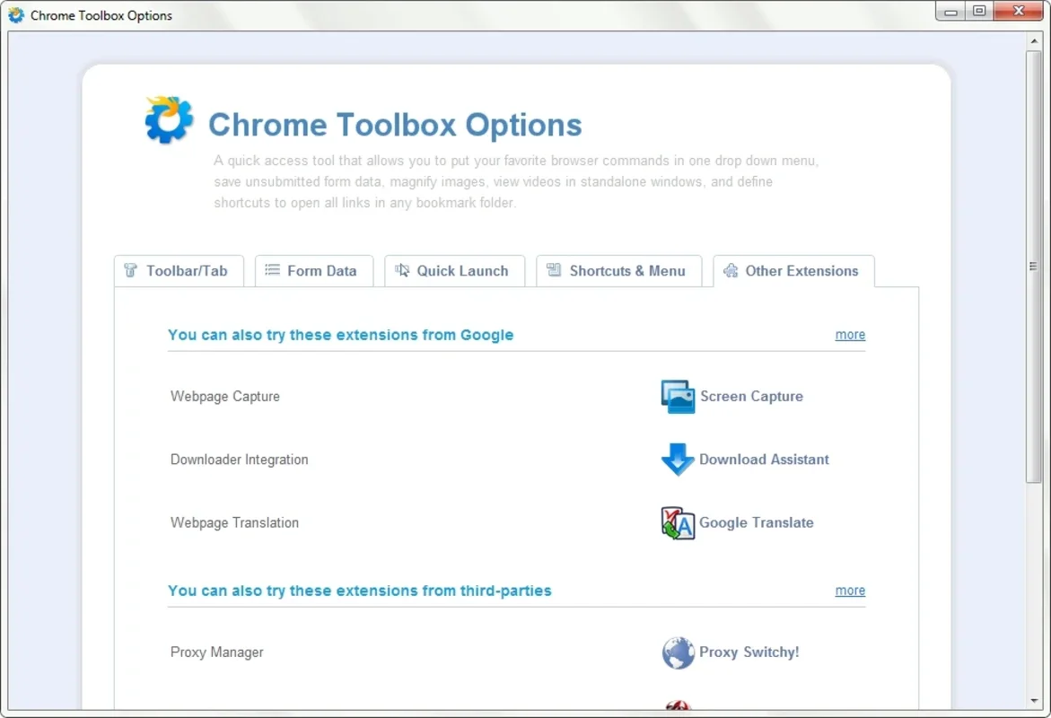 Chrome Toolbox for Windows - Enhance Your Browser