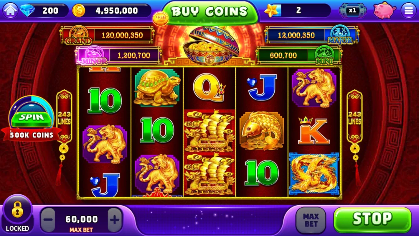 Cash Hoard Slots for Android - Thrilling Slot Experience