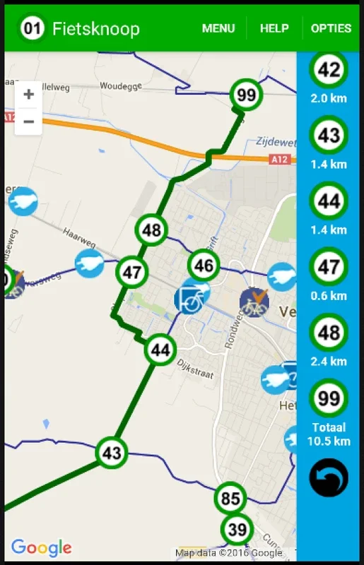 Fietsknoop for Android - The Ultimate Cycling App