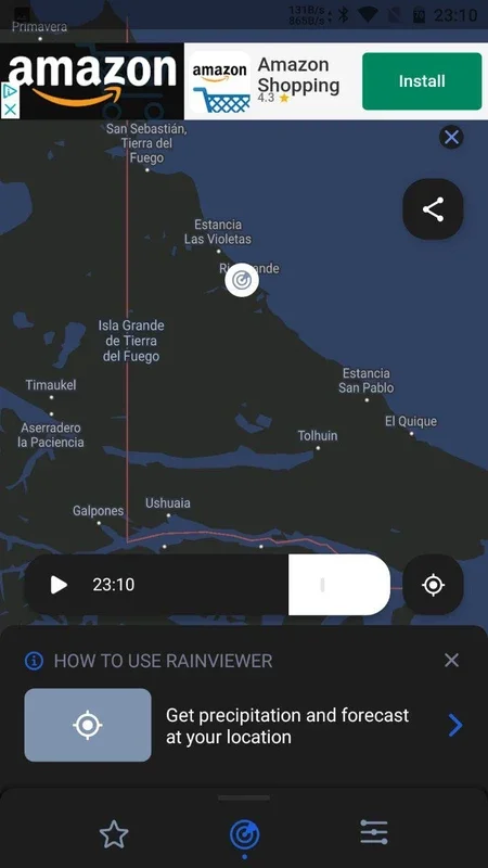 RainViewer for Android: Forecast Rain and Snow in 90+ Countries