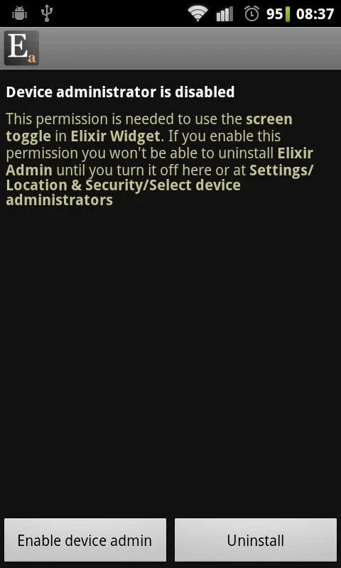 Elixir Admin for Android - Advanced Lock Control