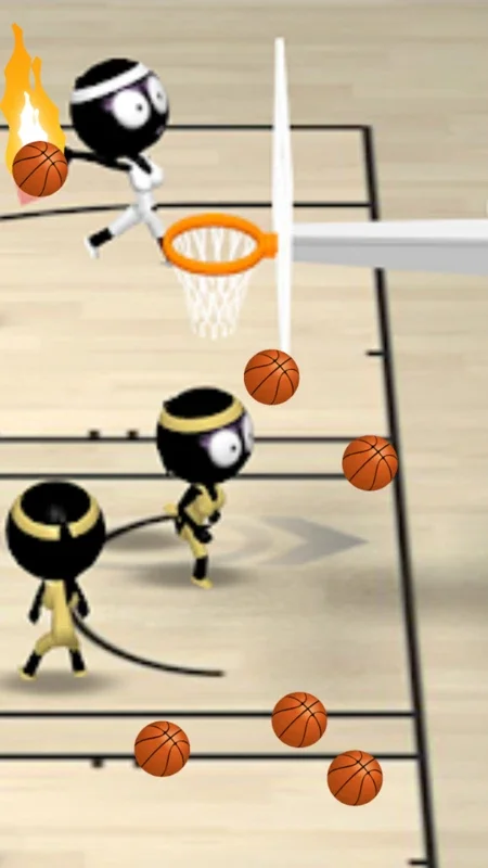 Roll Basket Ball Shot 3D for Android - Enjoy Thrilling Basketball Shots