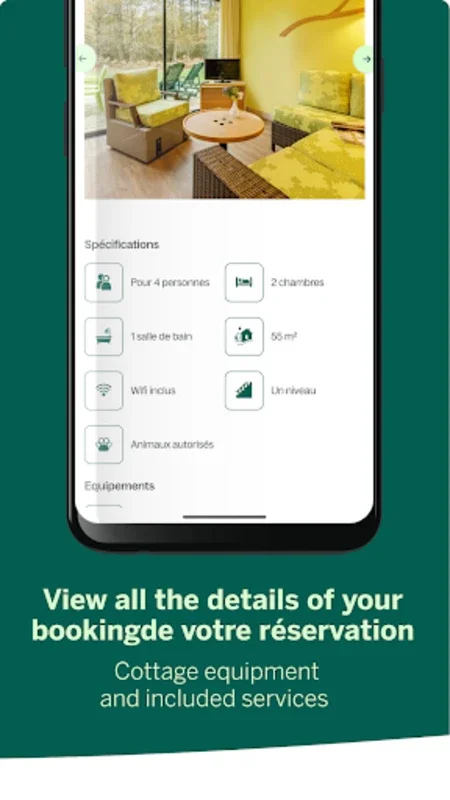 Center Parcs Android App - Enhance Your Holiday