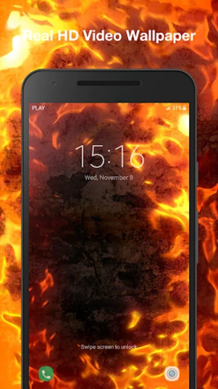 Fire Edges Live Wallpaper for Android - Enhance Your Screen