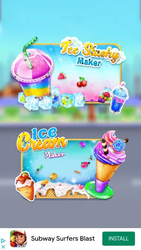 Ice Cream Cone Maker Frozen Dessert Chef for Android - Create Delicious Treats