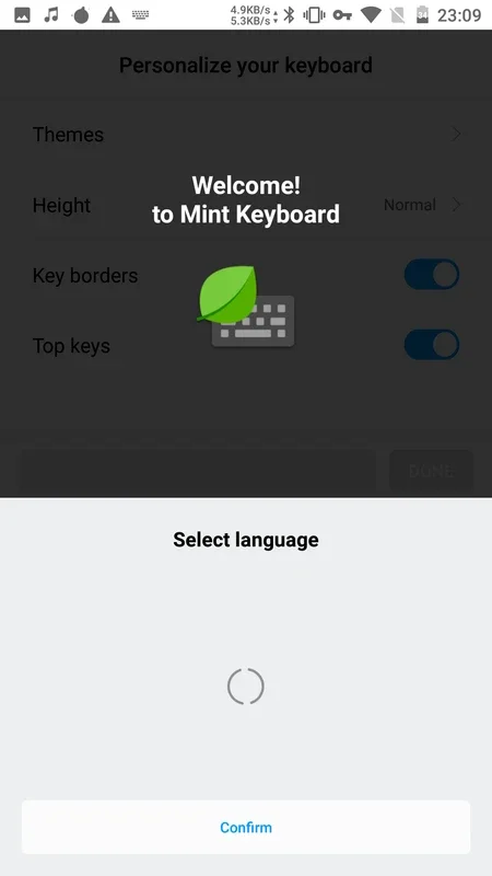 Mint Keyboard for Android - A Customizable Typing Tool