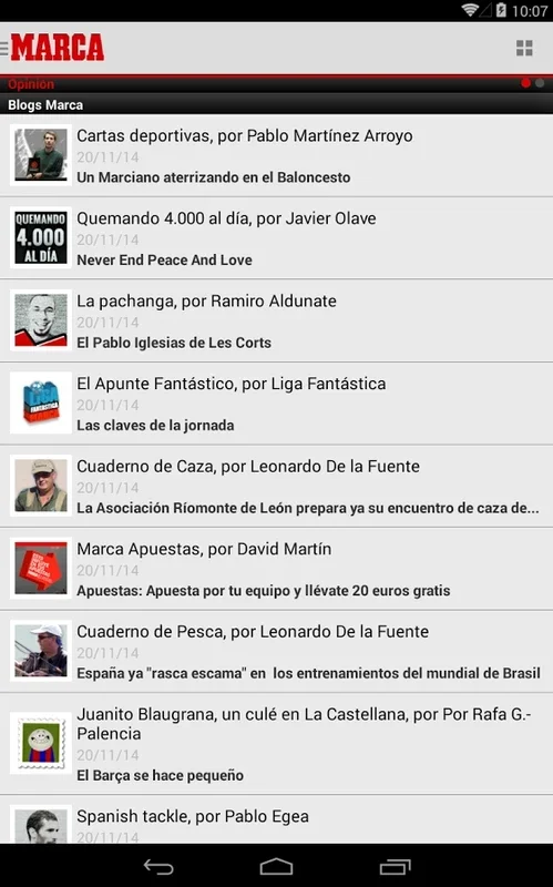 Marca.com for Android - Your Sports News Hub