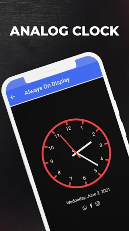 Always on Display Clocks for Android - No Downloading Needed