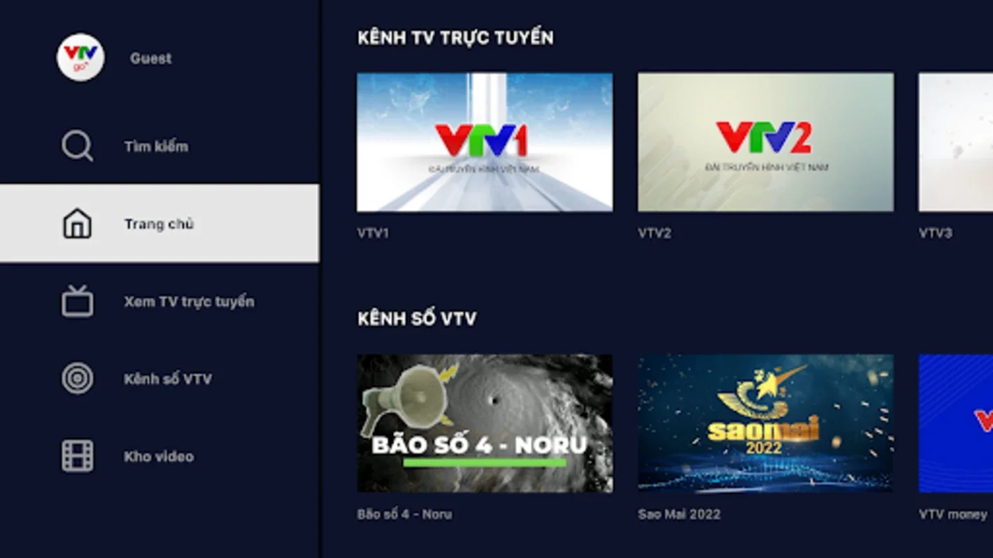 VTVGo TV for Android - Stream Live TV and Replays