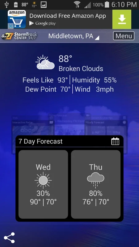 abc27 Weather for Android - Accurate Local Forecasts