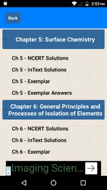 Class 12 Chemistry NCERT Solut for Android - Ace Your Studies