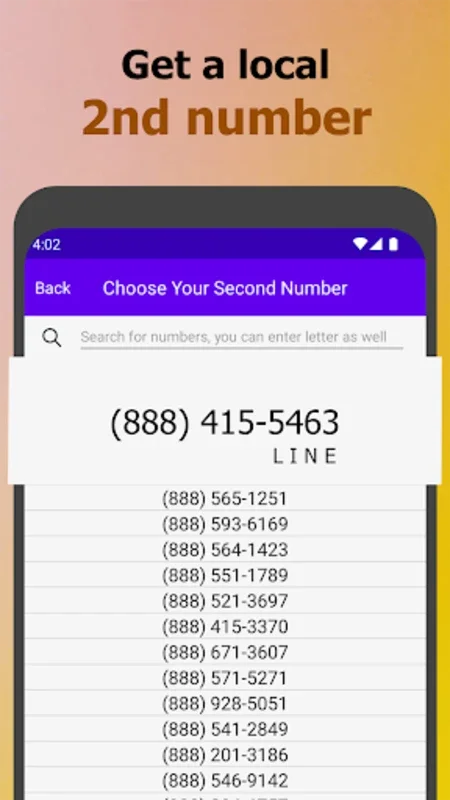 My 2nd Line Text & Call Number for Android - Affordable Extra Phone Number