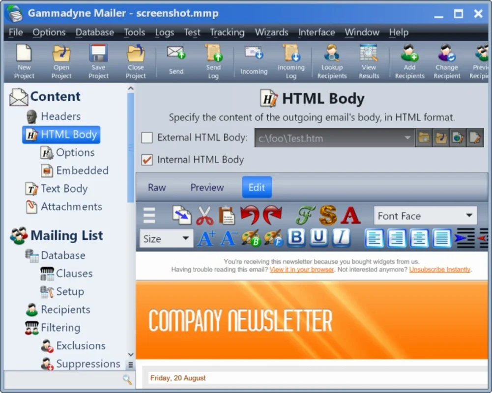 Gammadyne Mailer for Windows - Boost Your Email Marketing