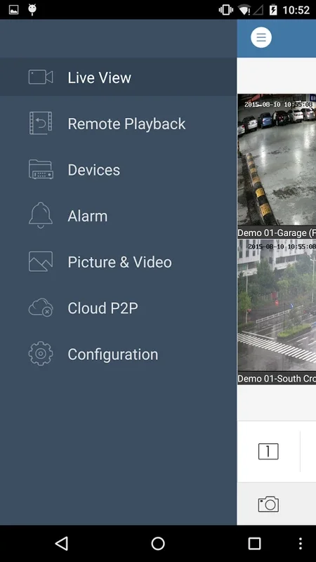 CCTV Mobile for Android - Monitor Your Video Cameras