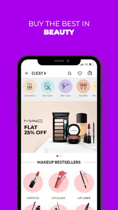 Clicky Online Shopping App for Android - Fashion & Deals