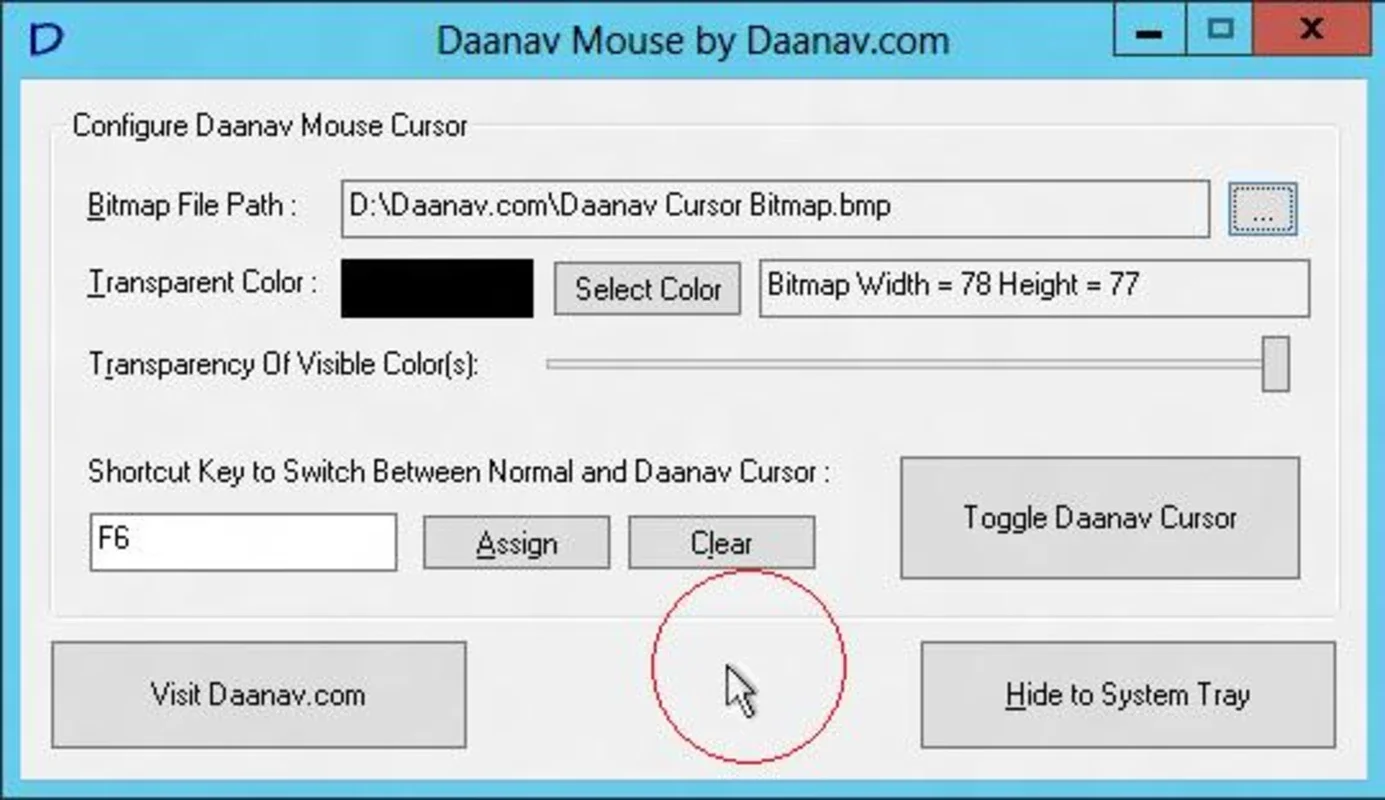 Daanav Mouse: Customize Your Windows Cursor