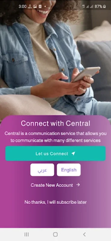 Central for Android - A Feature-Rich App