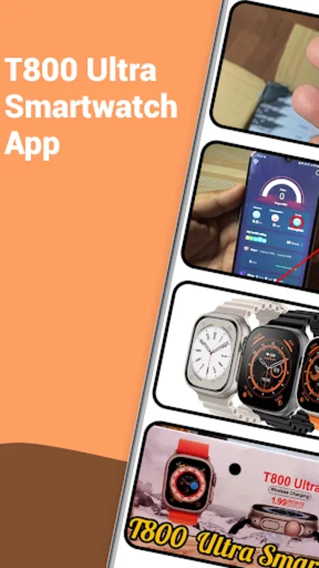 T800 Ultra Smartwatch App Hint for Android - Optimize Your Smartwatch Experience