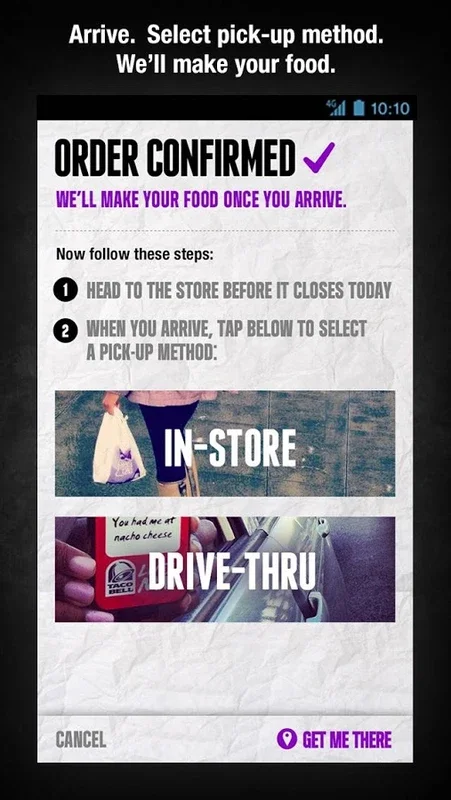 Taco Bell for Android - Order and Save with the App