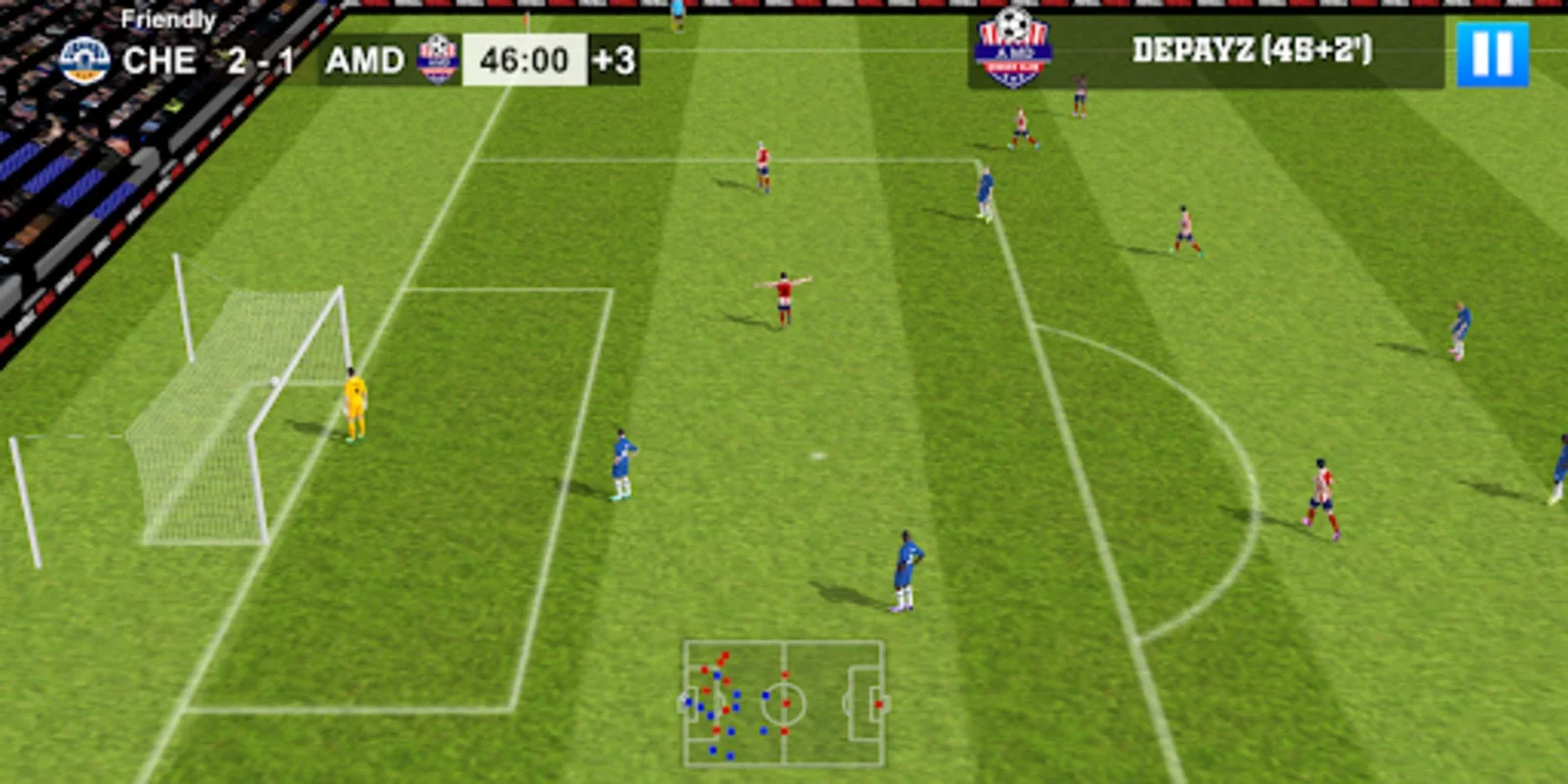 Soccer 3D for Android - Immersive Football Management