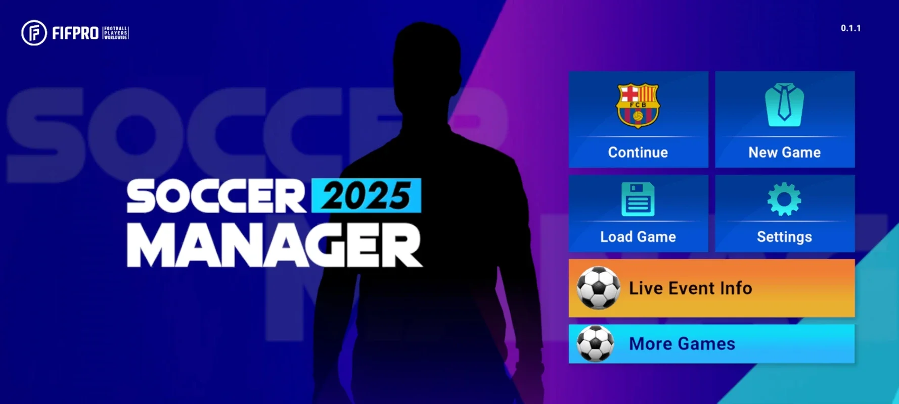 Soccer Manager 2025 for Android - Manage Your Club in the 24/25 Season