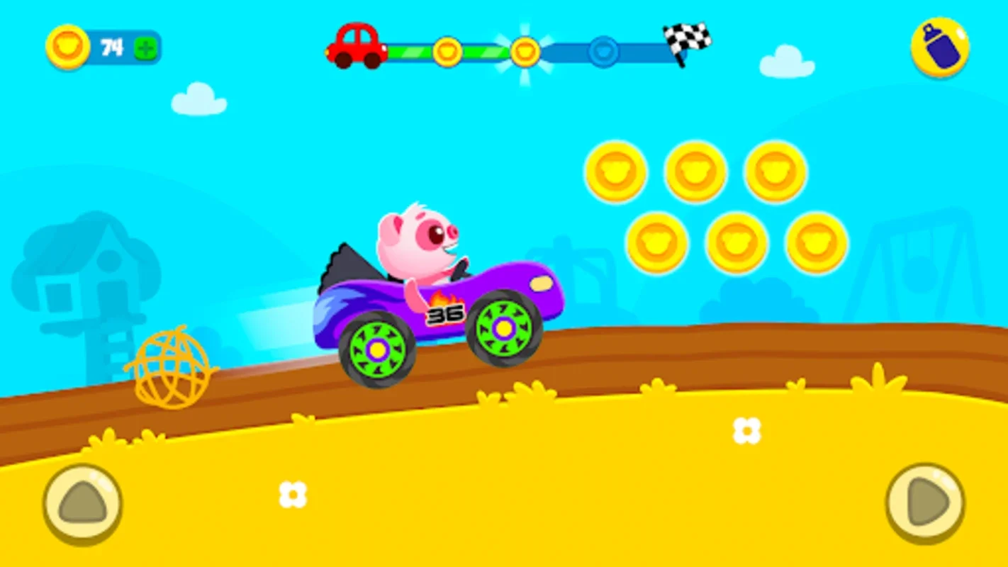 Car Games For Kids Piggy Panda on Android: An Educational and Fun Experience