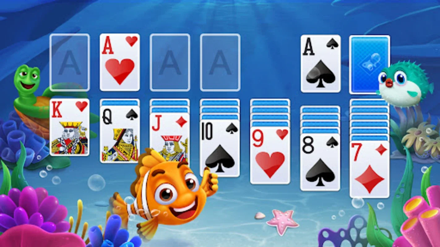 Solitaire Fishland for Android - Dive into Underwater Solitaire