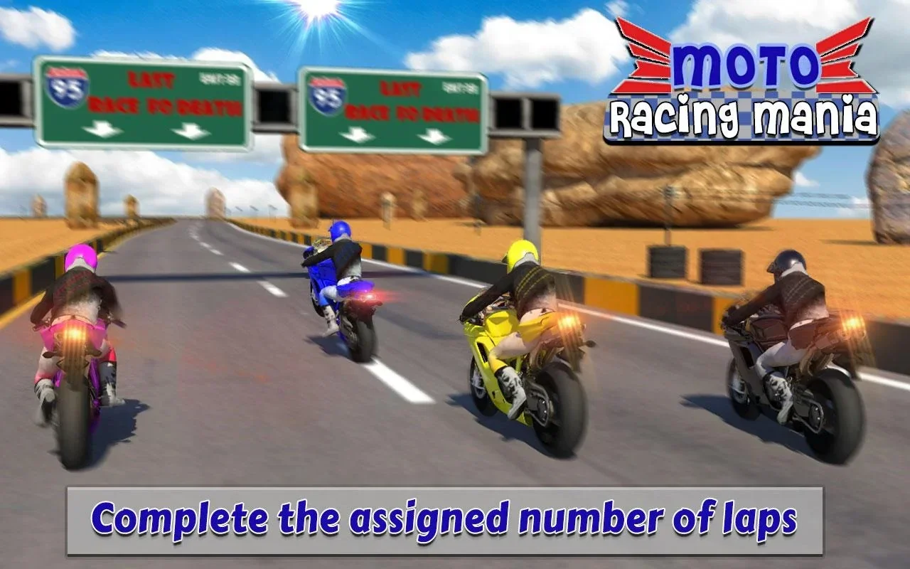 Moto Racing Mania for Android - Thrilling Racing Game