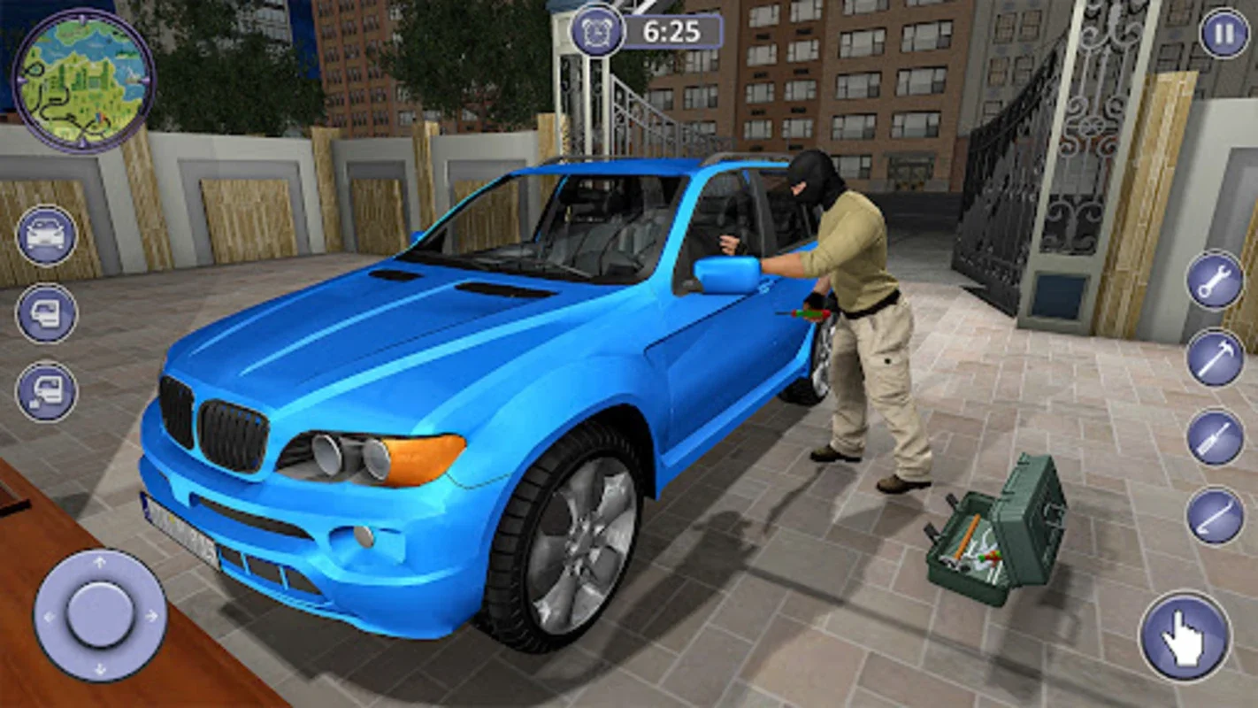 Car Thief Simulator Games 3D for Android - High - Stakes 3D Car Theft