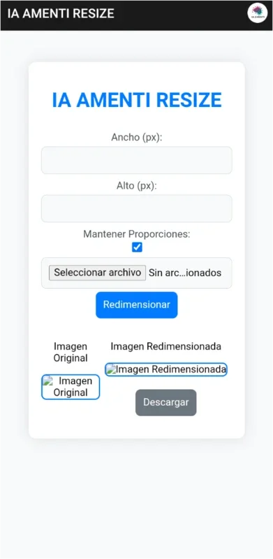 IA AMENTI RESIZE for Android - Simplify Image Resizing