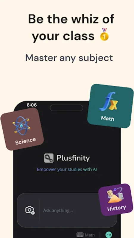 Plusfinity for Android - Unlock Your STEM Potential