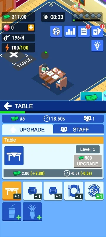 Idle Restaurant for Android - Engaging Gameplay