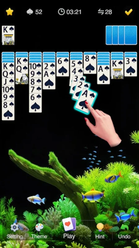 Spider Solitaire Card Game for Android - No Downloading Needed